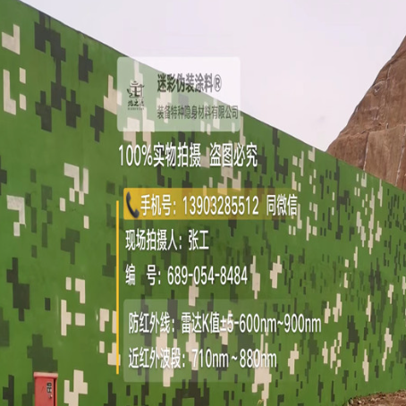 保定专业承接园区围墙迷彩喷涂、